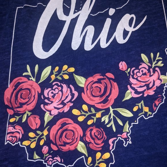 💐 Vivid floral Ohio top - stretchy and lightweight - Picture 2 of 4
